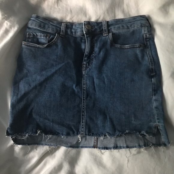 Zara Skirts Zara Denim Mini Skirt Poshmark